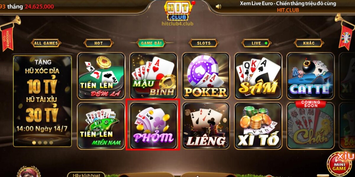 Khám phá ngay game bài Phỏm trên Hitclub