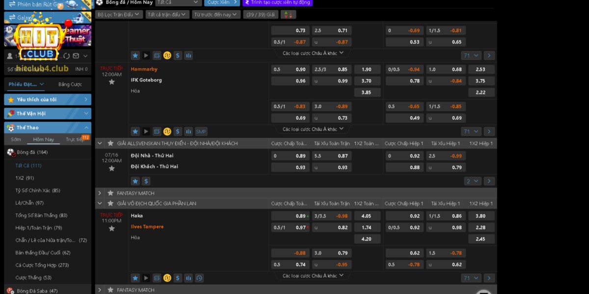 Tính Năng Của Sảnh Cược O Thể Thao