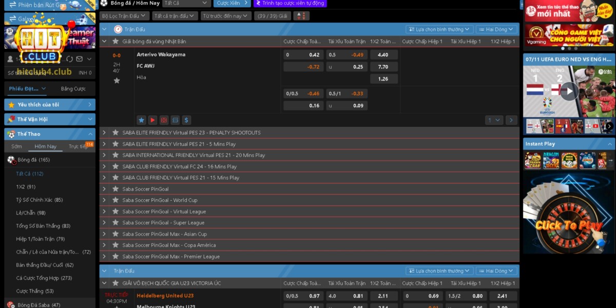 Trò Chơi Và Các Loại Kèo Cược Tại O Thể Thao